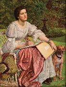 William Holman Hunt The School of Nature oil painting